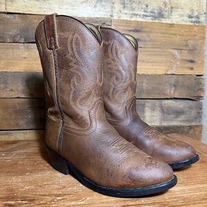 Kid’s Smoky Mountain Boots 3034C “Denver” Brown‎ Western Cowboy Boot size 3
